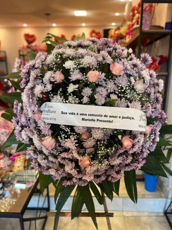 Coroa de flores